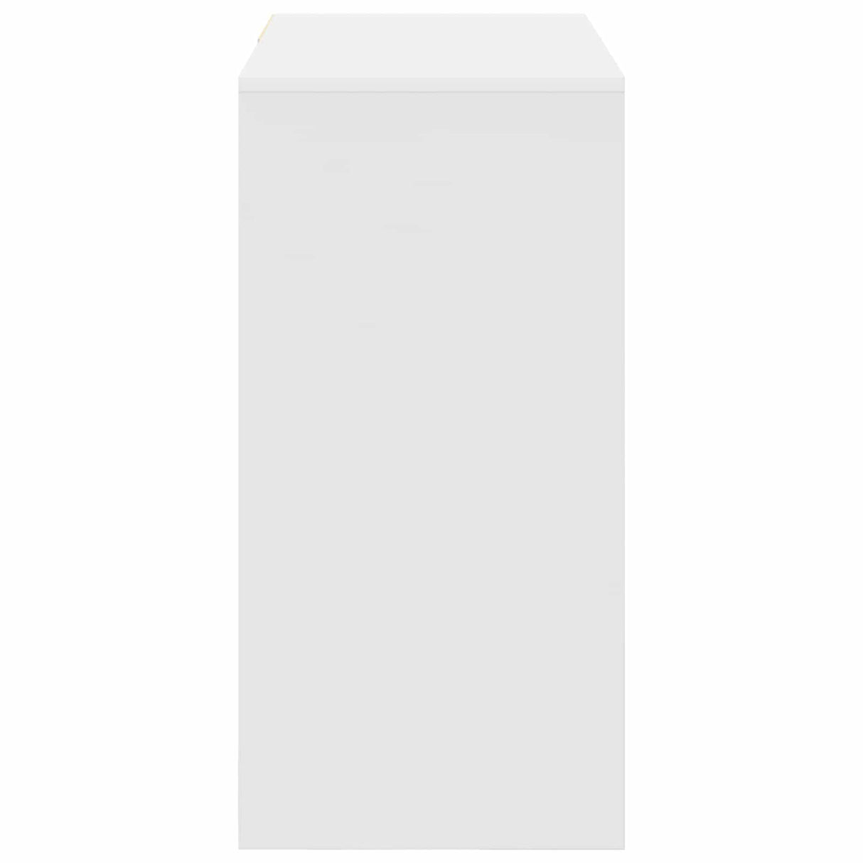 Desk with Drawer White 90 x 37.5 x 75 cm Engineered Wood