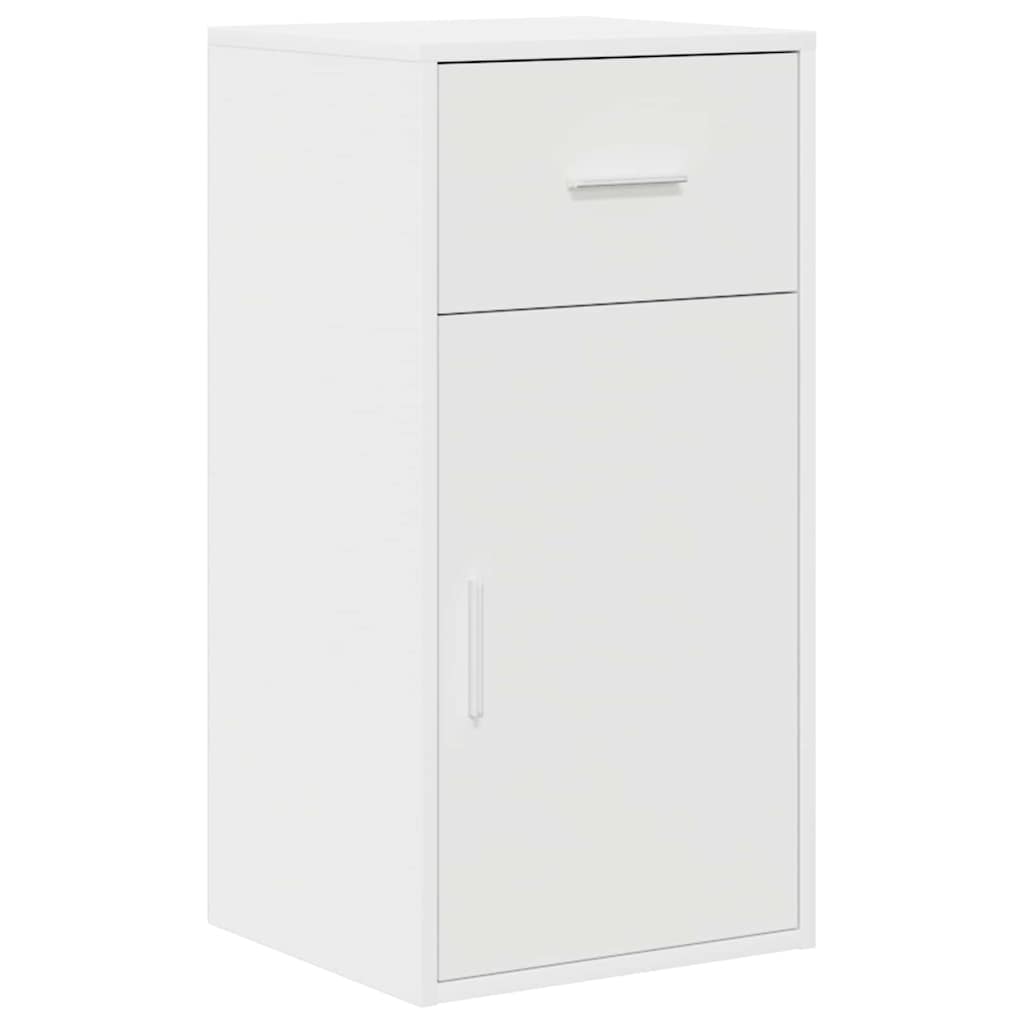 Sideboard with Drawer White 38 x 34 x 75 cm