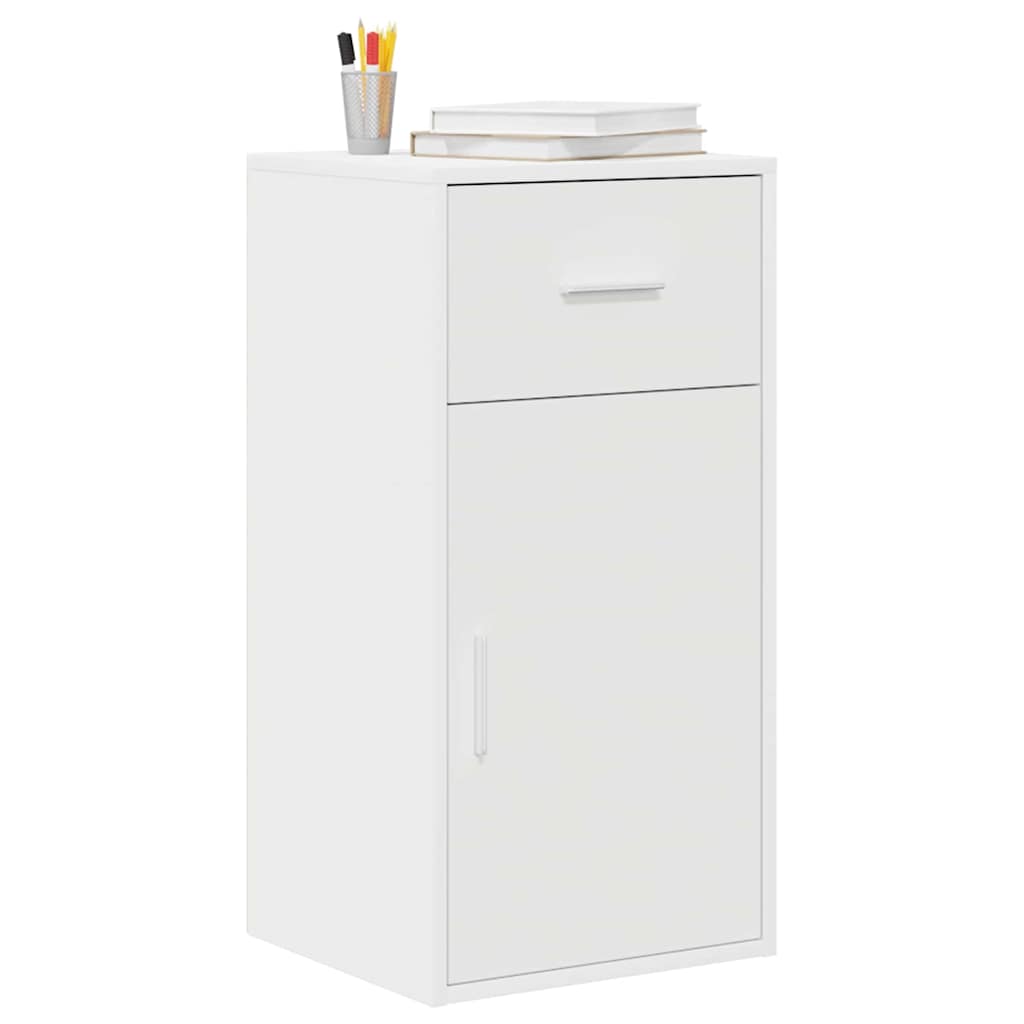 Sideboard with Drawer White 38 x 34 x 75 cm