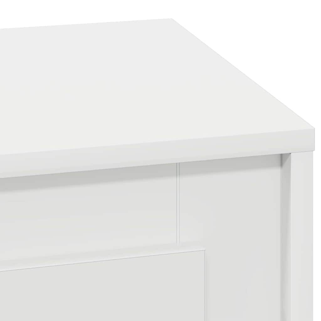 Bedside Cabinet 2 pcs White 44 x 34.5 x 45 cm Engineered wood