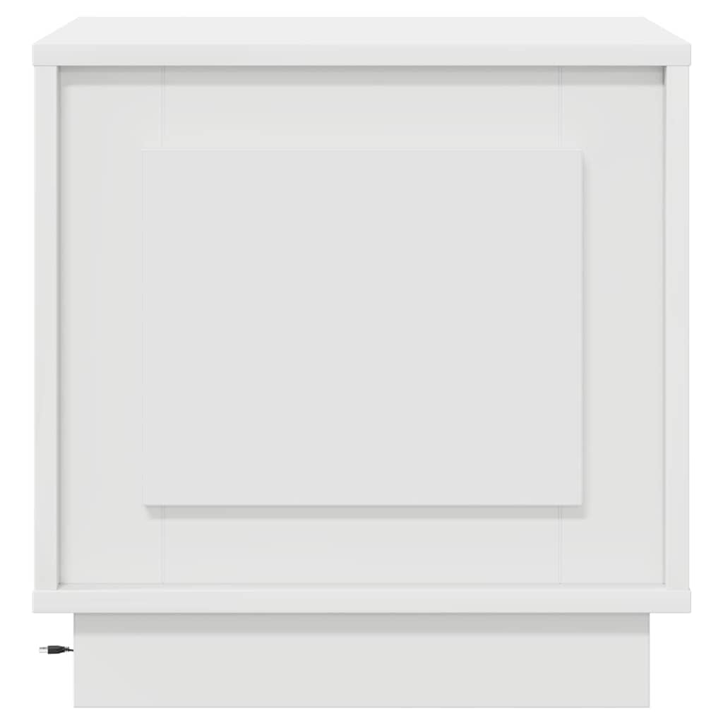 Bedside Cabinet 2 pcs White 44 x 34,5 x 45 cm Engineered Wood