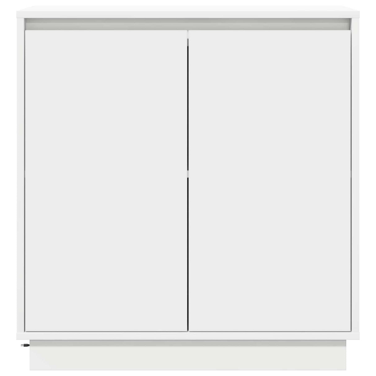 LED Sideboard for White 71 x 34,5 x 75 cm Engineered Wood