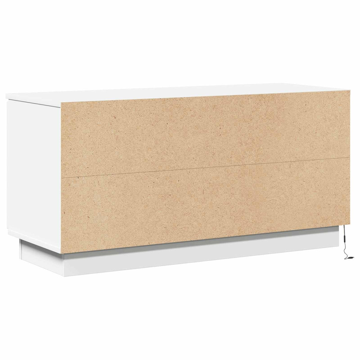TV Cabinet 100 x 38 x 49 cm White Engineered Wood
