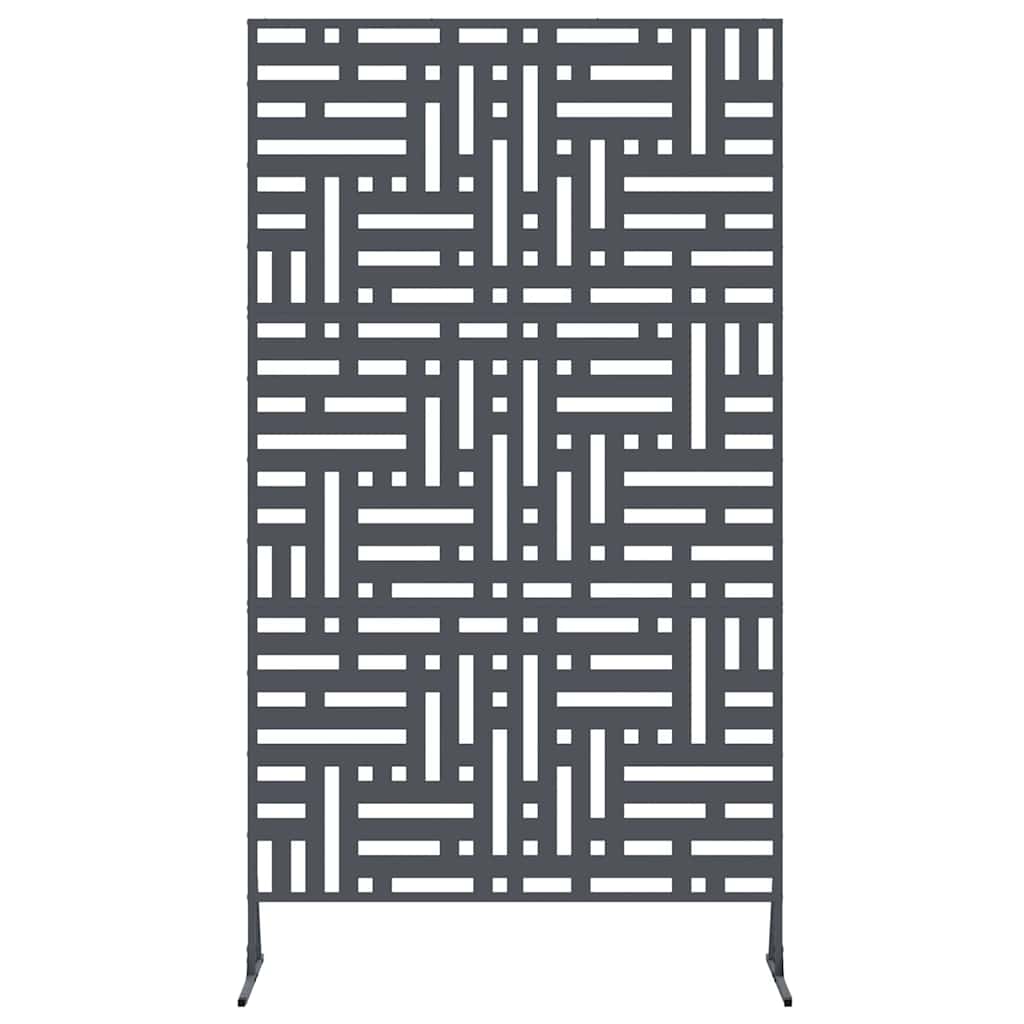 Privacy Screen 100 x 50 x 180 cm Steel Anthracite