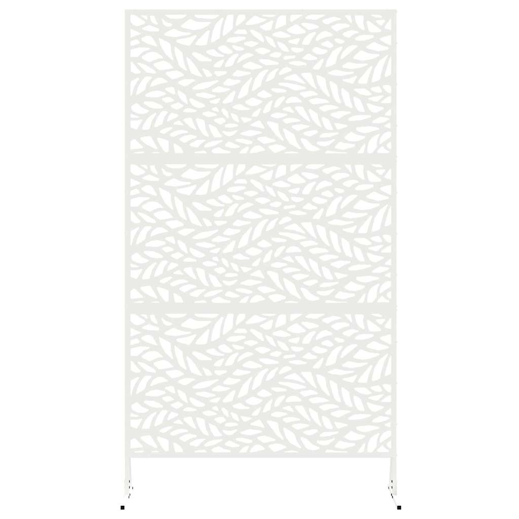 Privacy Screen 100 x 50 x 180 cm Steel White