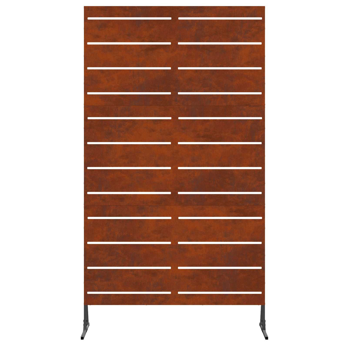 Privacy Screen 100 x 50 x 180 cm Weathering Steel Rusty