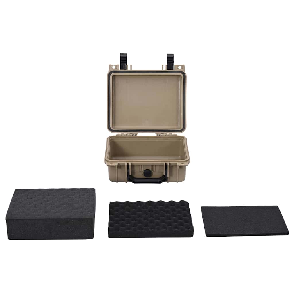 Hard Luggage Case with Storage Sand 27 x 24,5 x 12,5 cm