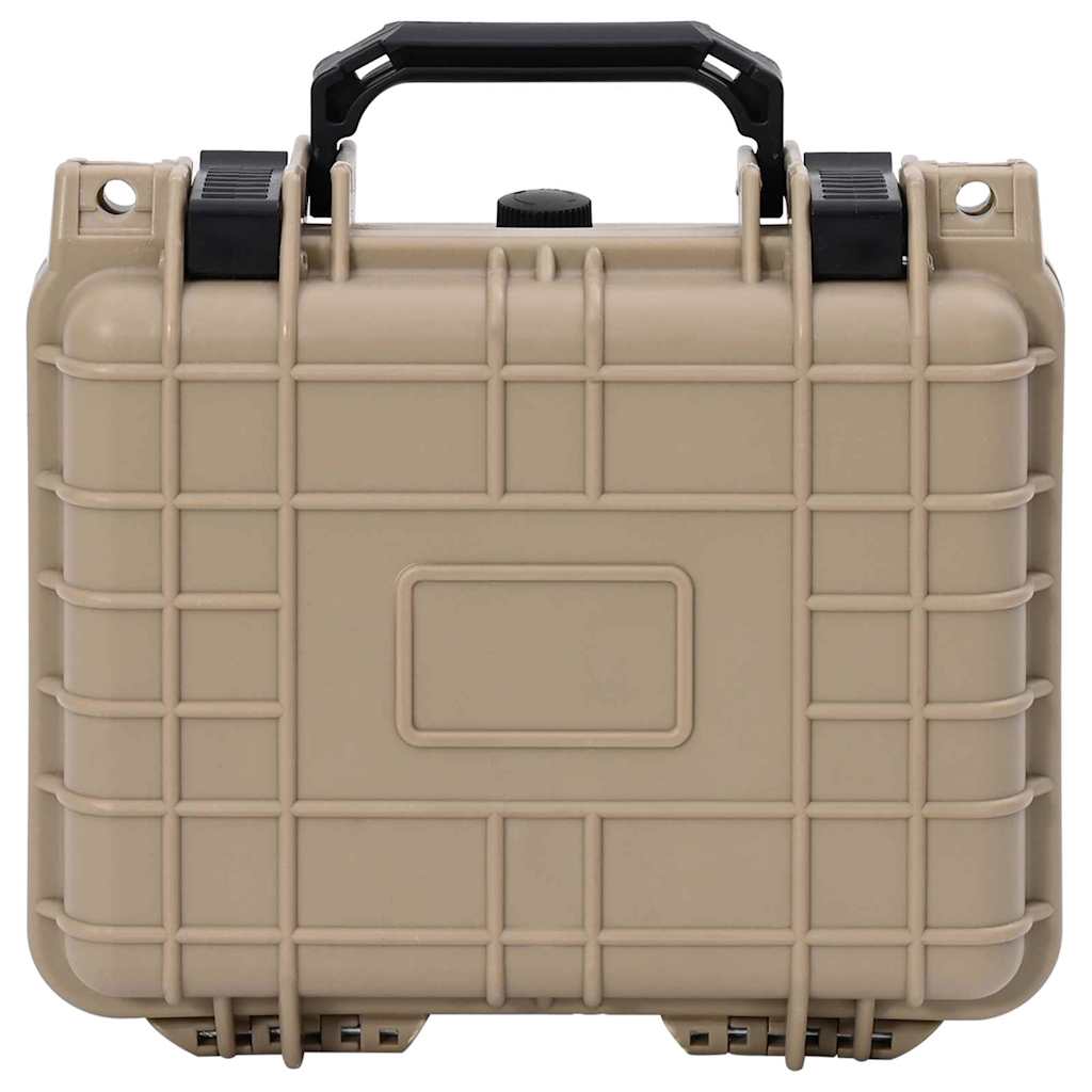 Hard Luggage Case with Storage Sand 27 x 24,5 x 12,5 cm