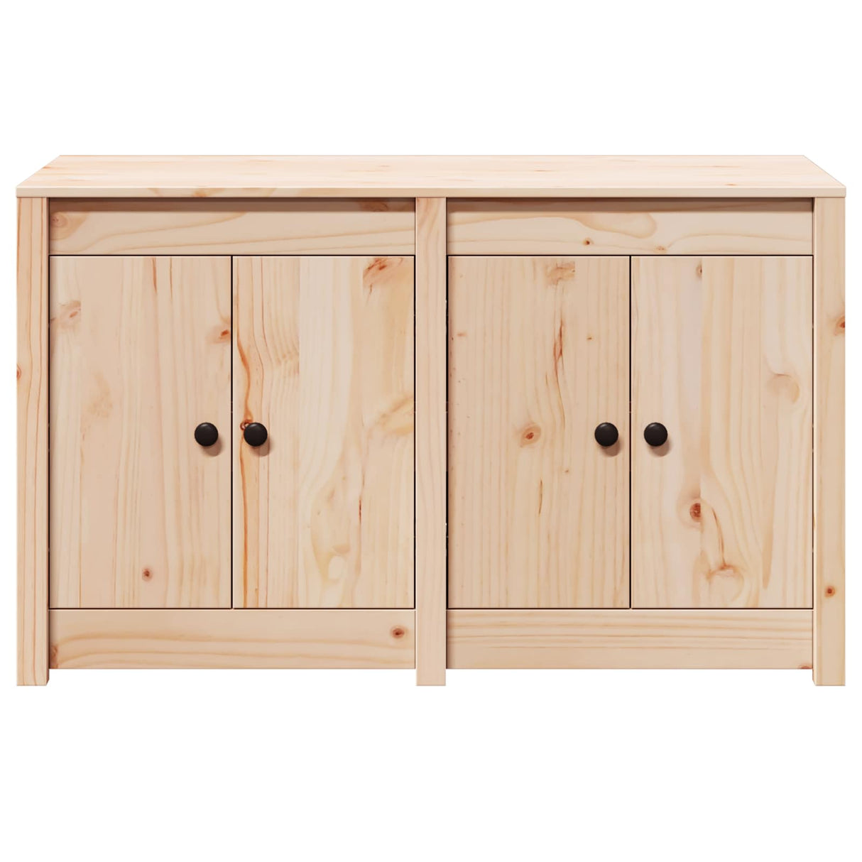 Kitchen Cabinet with Shelf MEPPEL Brown Oak 106 x 55 x 64 cm