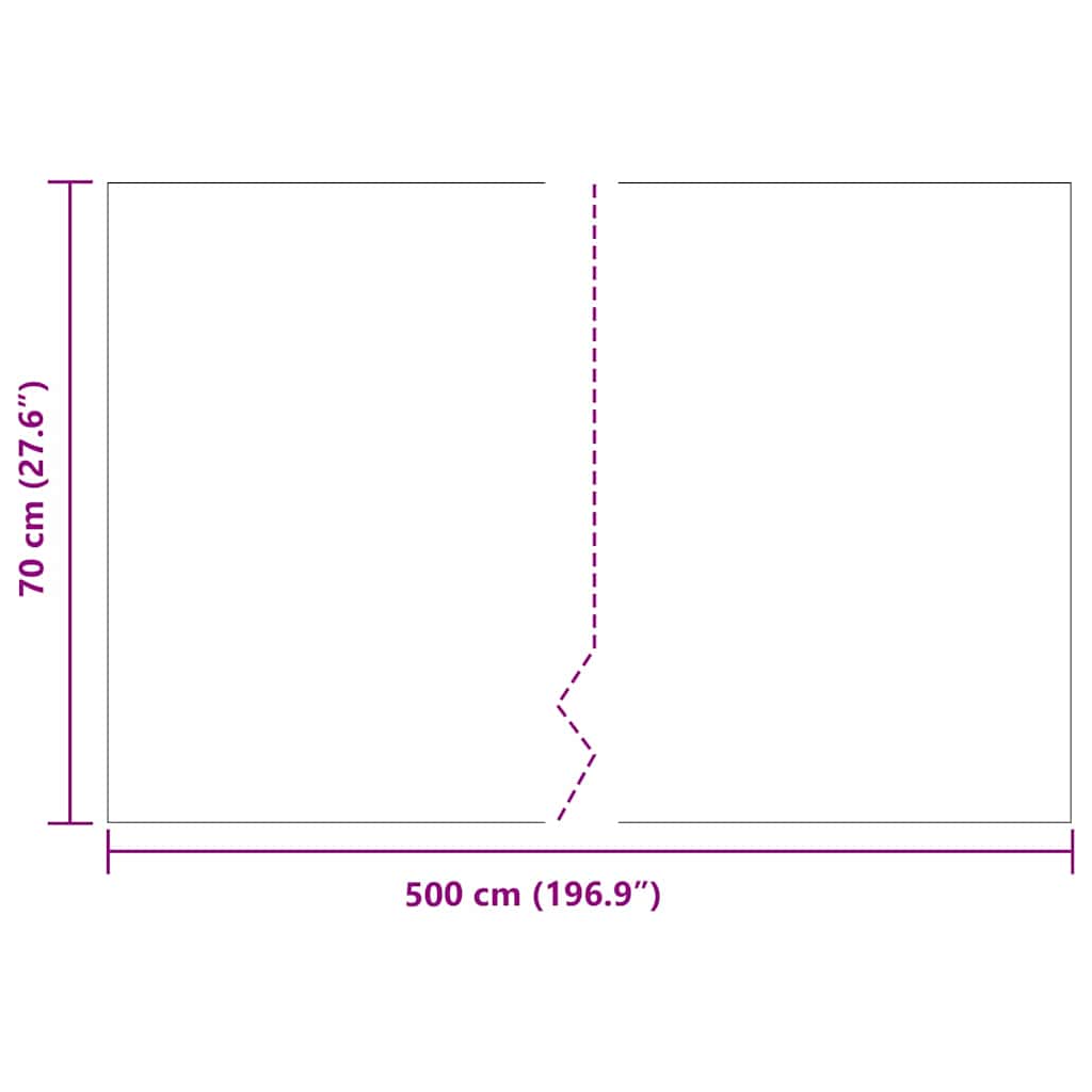 Root Barrier Black 0,7 x 5 m Polyethylene
