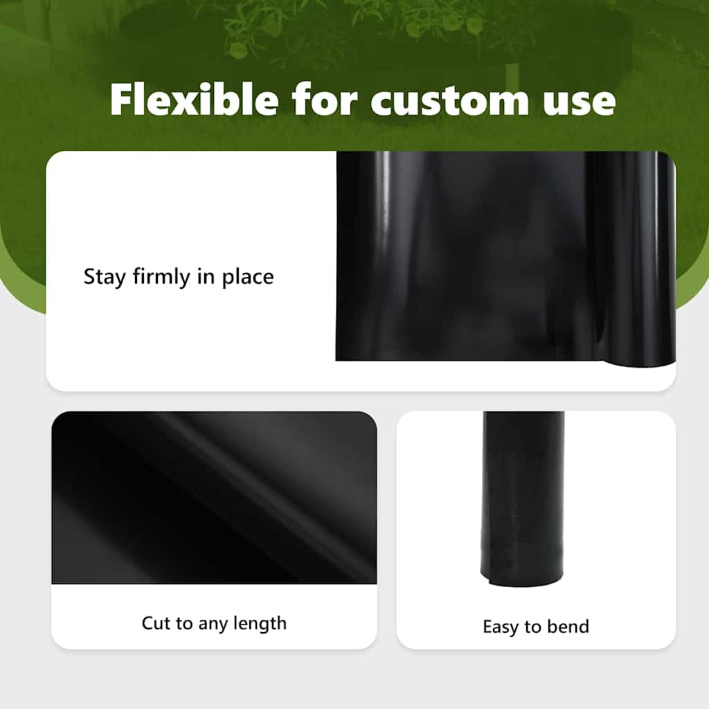 Root Barrier Black 0,7 x 10 m Polyethylene