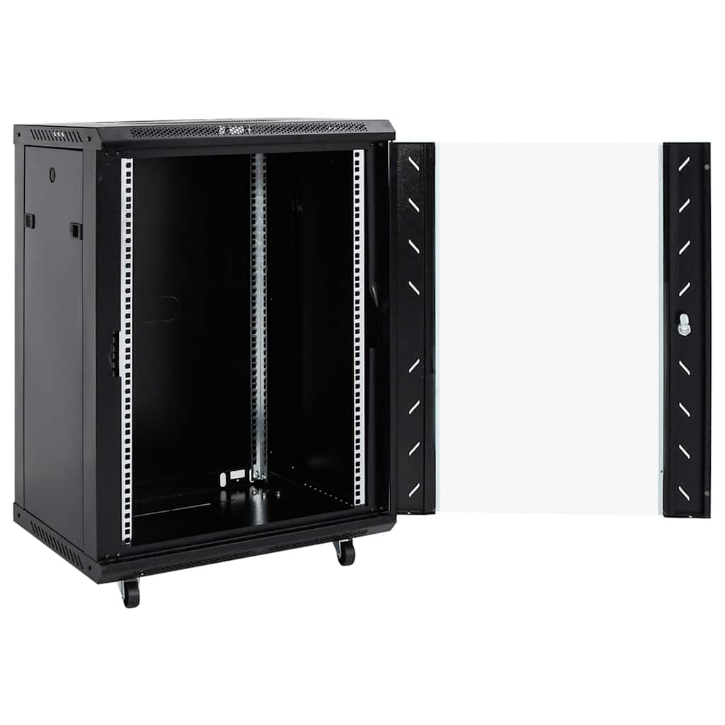 15U Network Cabinet 19" IP20 Black 60x45x86 cm