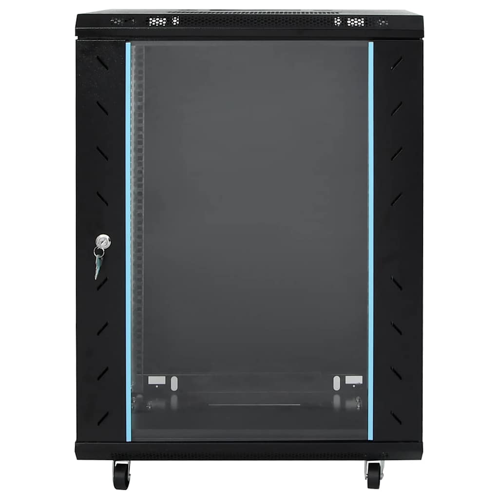 15U Network Cabinet 19" IP20 Black 60x45x86 cm