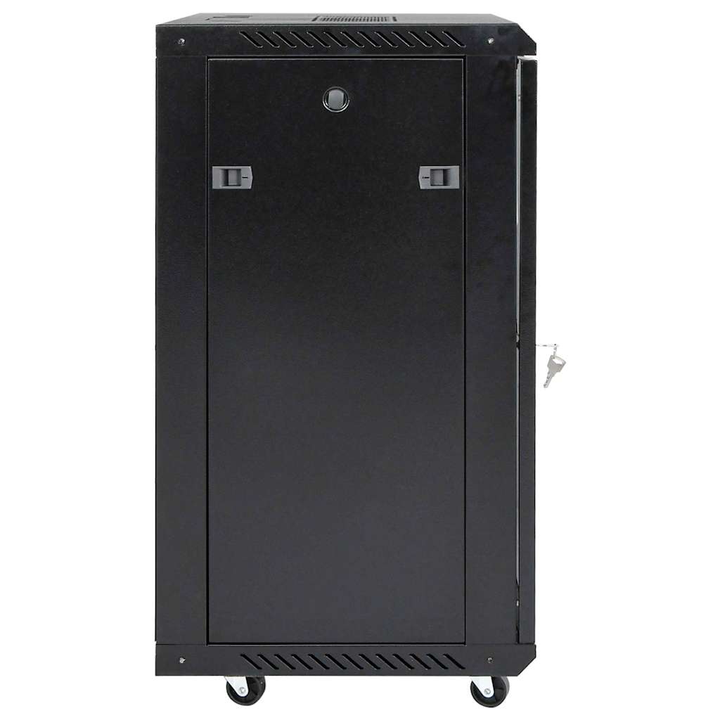 15U Network Cabinet 19" IP20 Black 60x45x86 cm