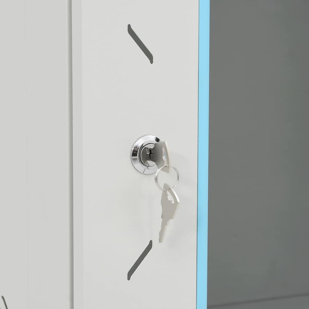 15U Network Cabinet 19" IP20 Grey 60x45x86 cm