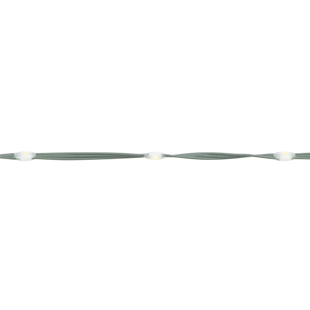 LED Christmas Tree with Spikes 220 LEDs Warm White 180 cm