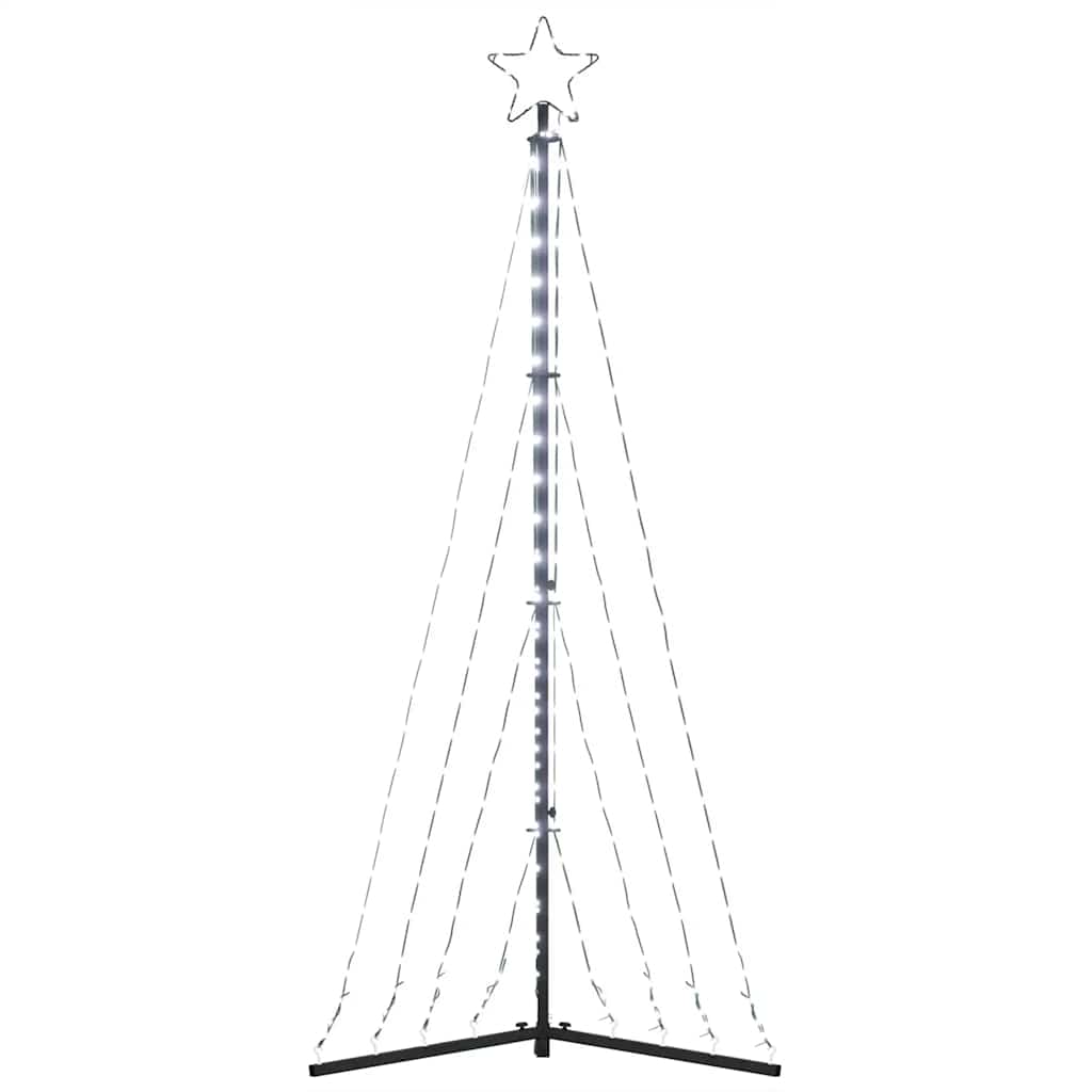 LED Christmas Tree 339 LEDs Cold White 187 cm