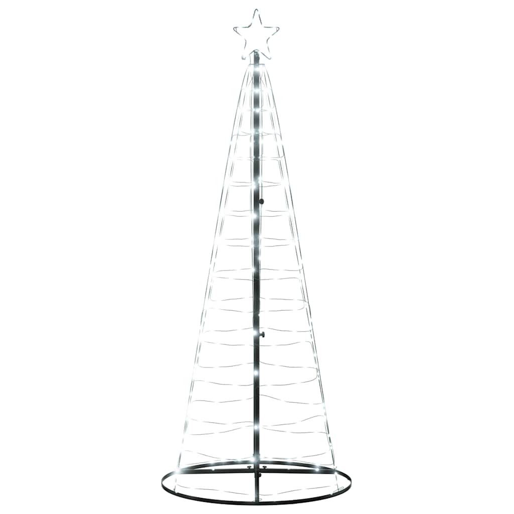 LED Christmas Tree 200 LEDs Cold White 182 cm