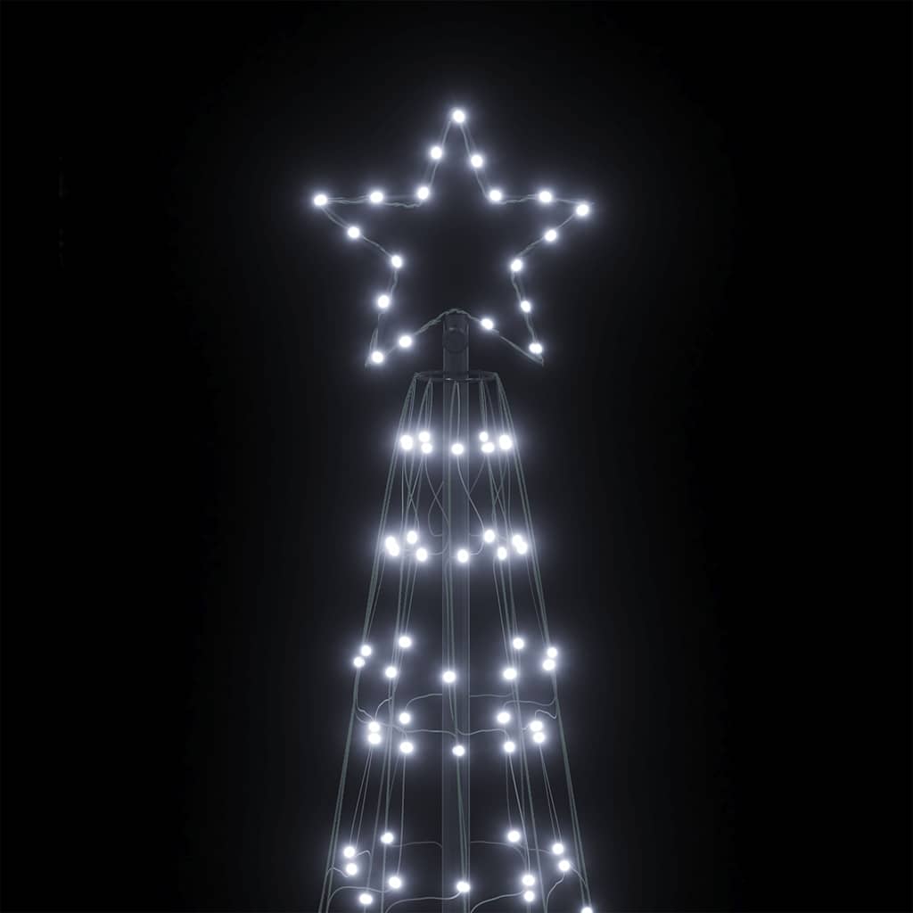 LED Christmas Tree with Spikes 570 LEDs Cold White 300 cm