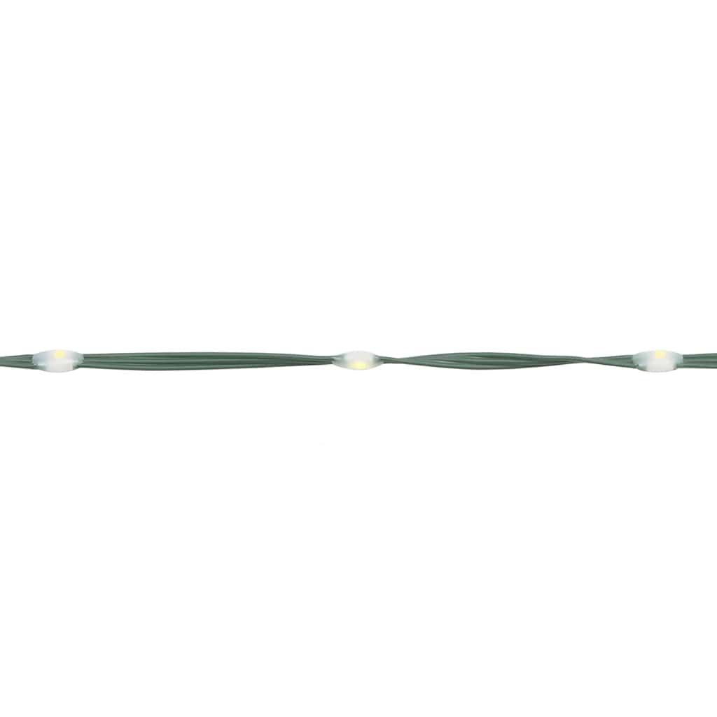 LED Christmas Tree with Spikes 1534 LEDs Warm White 500 cm
