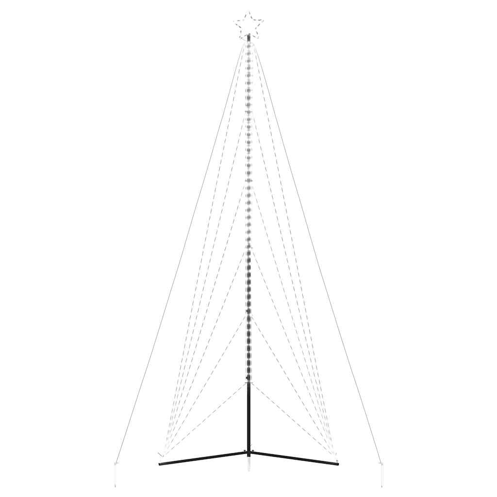 LED Christmas Tree 861 LEDs Cold White 478 cm