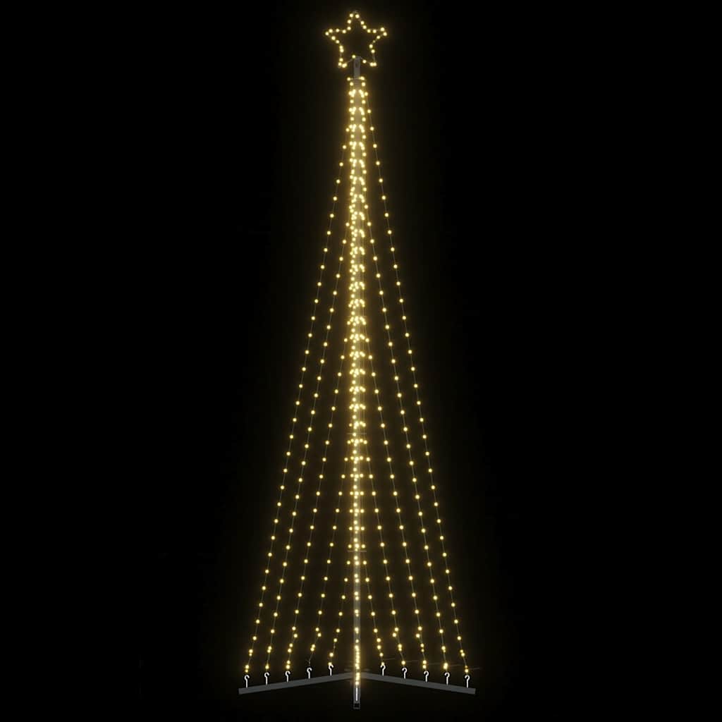 LED Christmas Tree 495 LEDs Warm White 302 cm