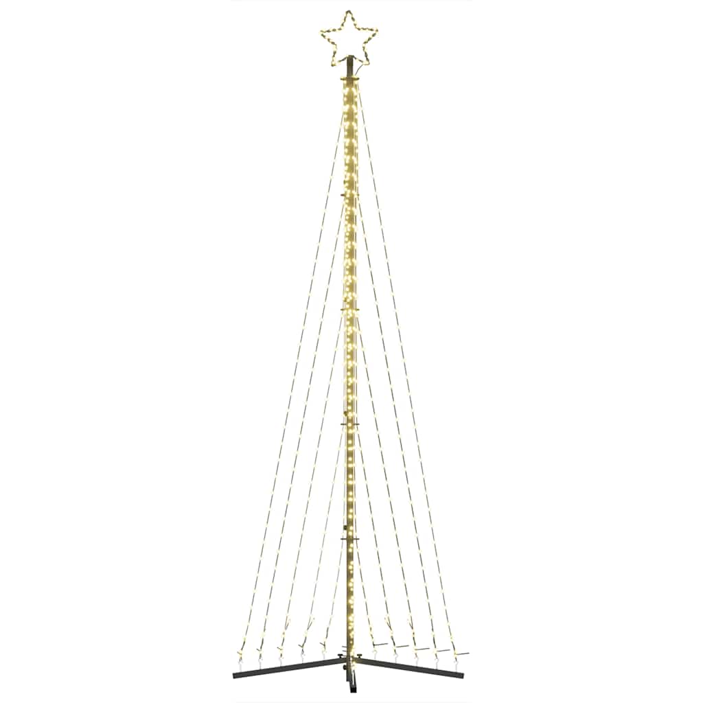 LED Christmas Tree 495 LEDs Warm White 302 cm