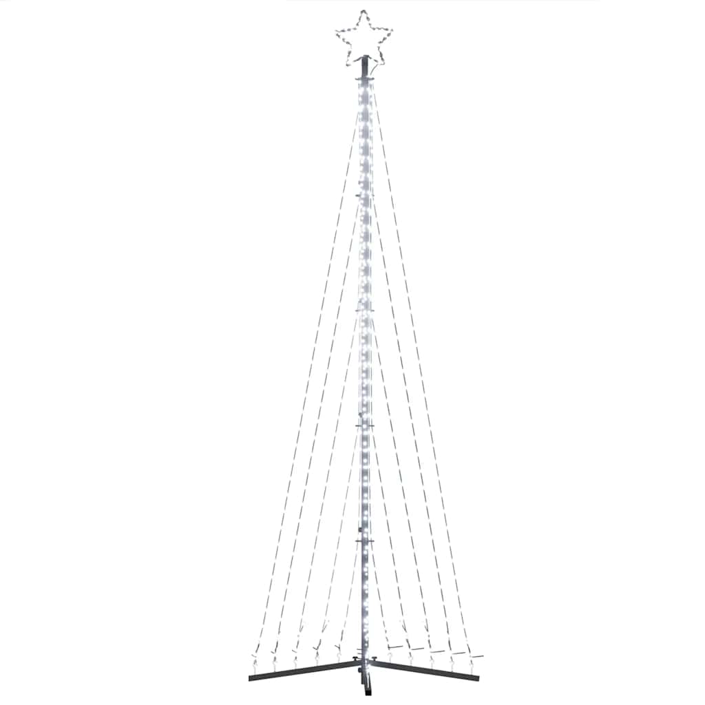 LED Christmas Tree 495 LEDs Cold White 302 cm