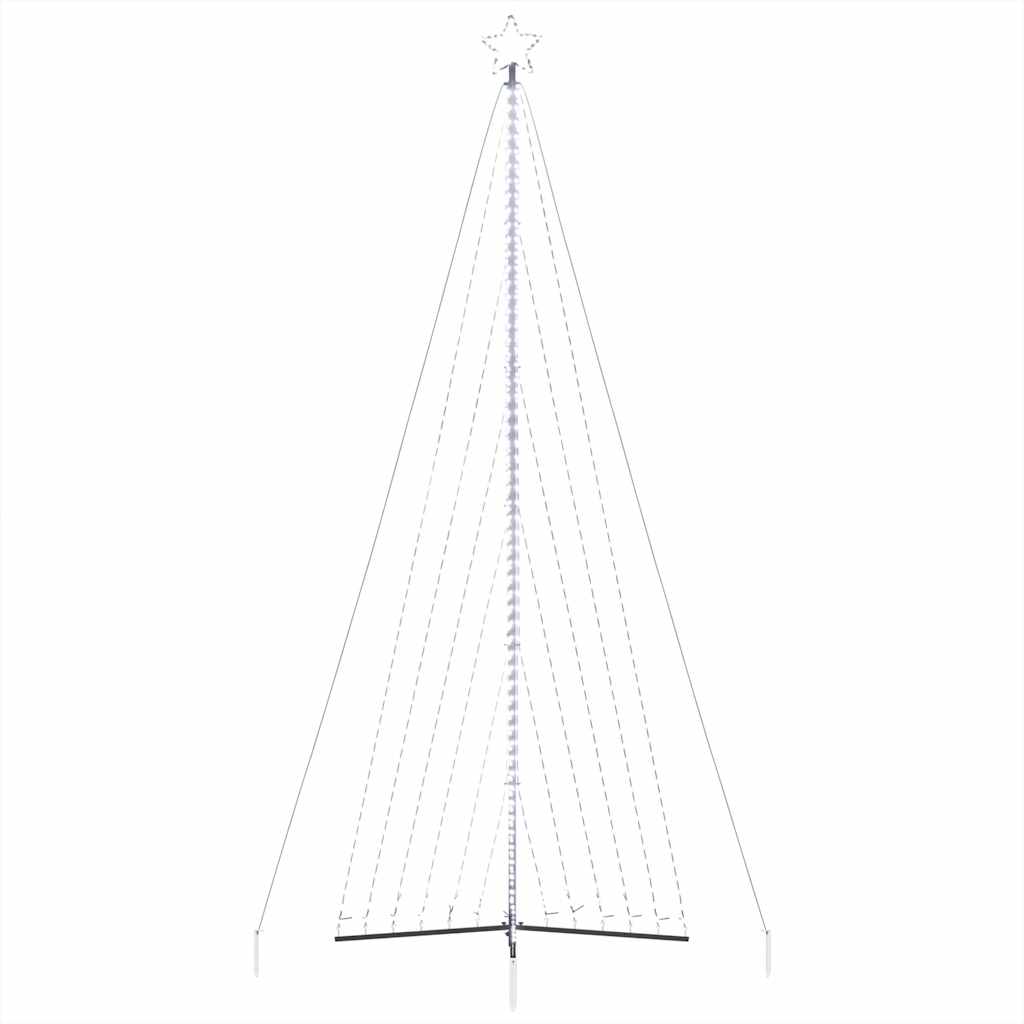 LED Christmas Tree 789 LEDs Cold White 478 cm