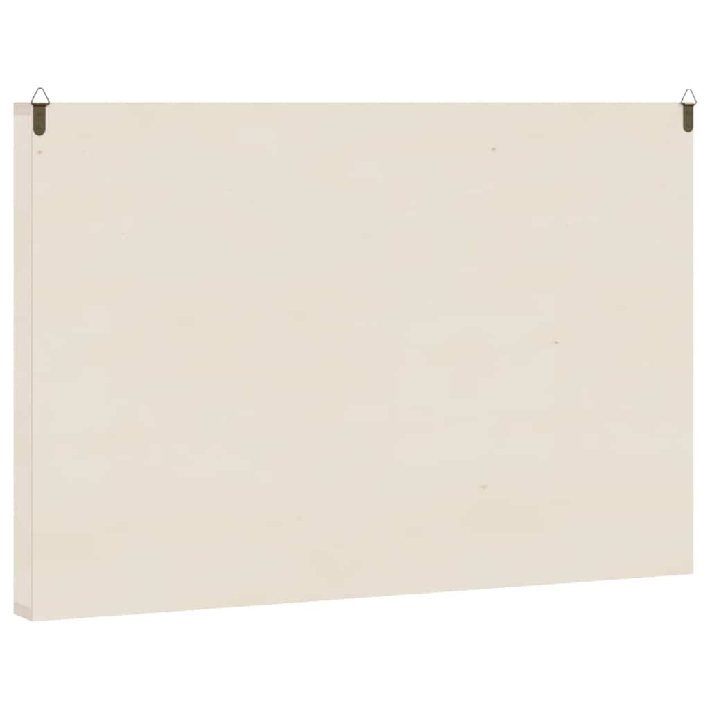 Wooden Collector's Display Case with 60 Compartments 60x4.5x40.5cm