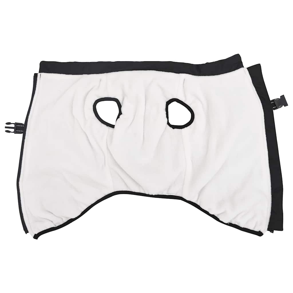 Dog Coat with Harness Waterproof Reflective Black 3XL