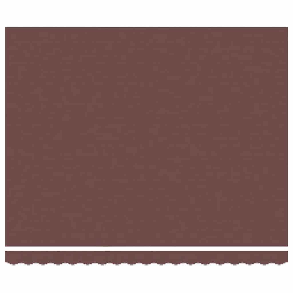 Manual Retractable Awning Brown 400x300 cm