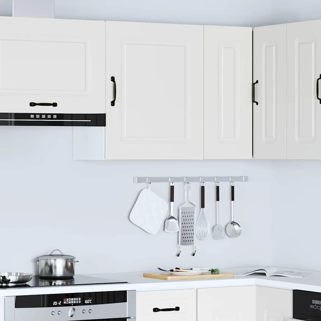 Kitchen Wall Cabinet Kalmar White Engineered Wood
