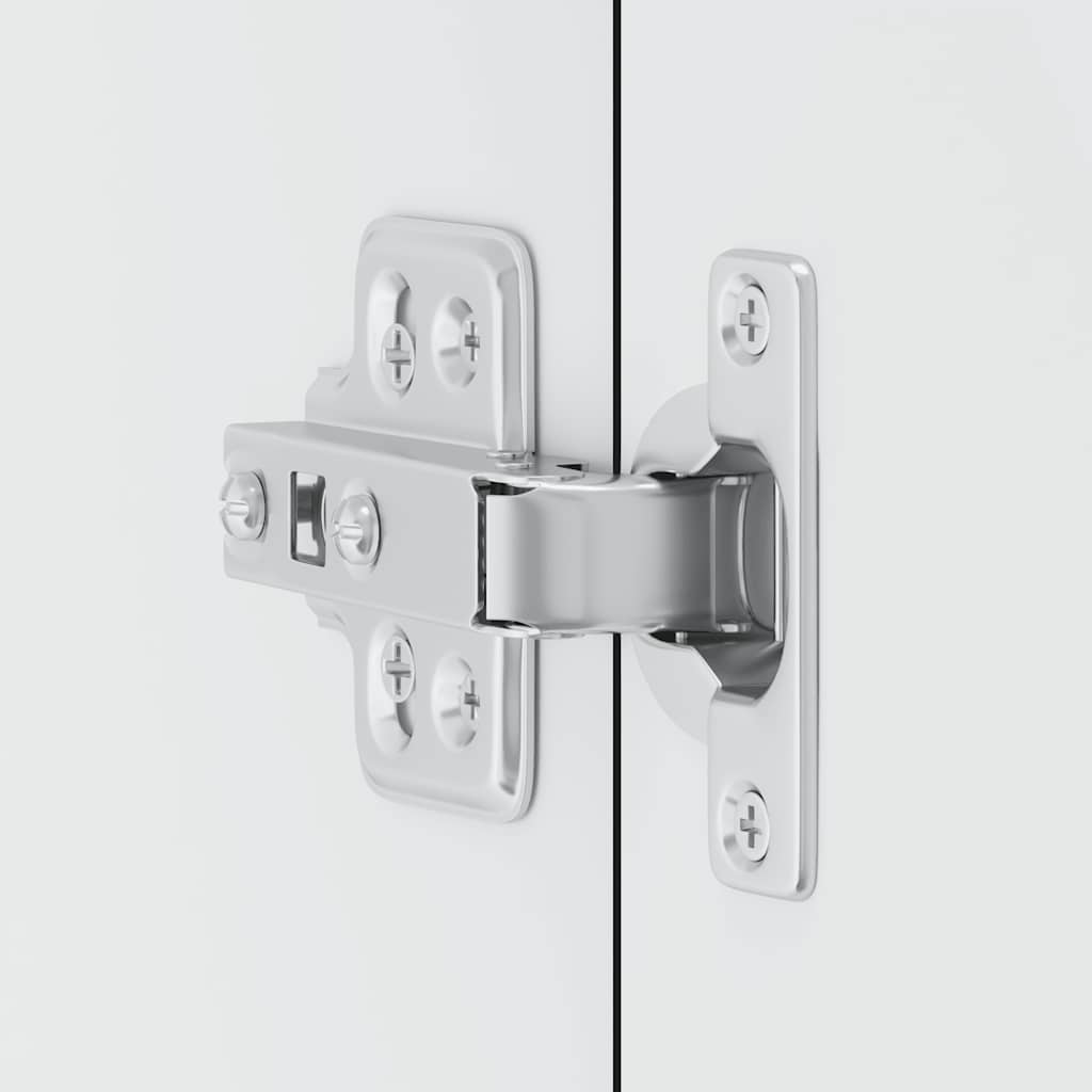 Kitchen Wall Cabinet "Kalmar" Black Engineered Wood