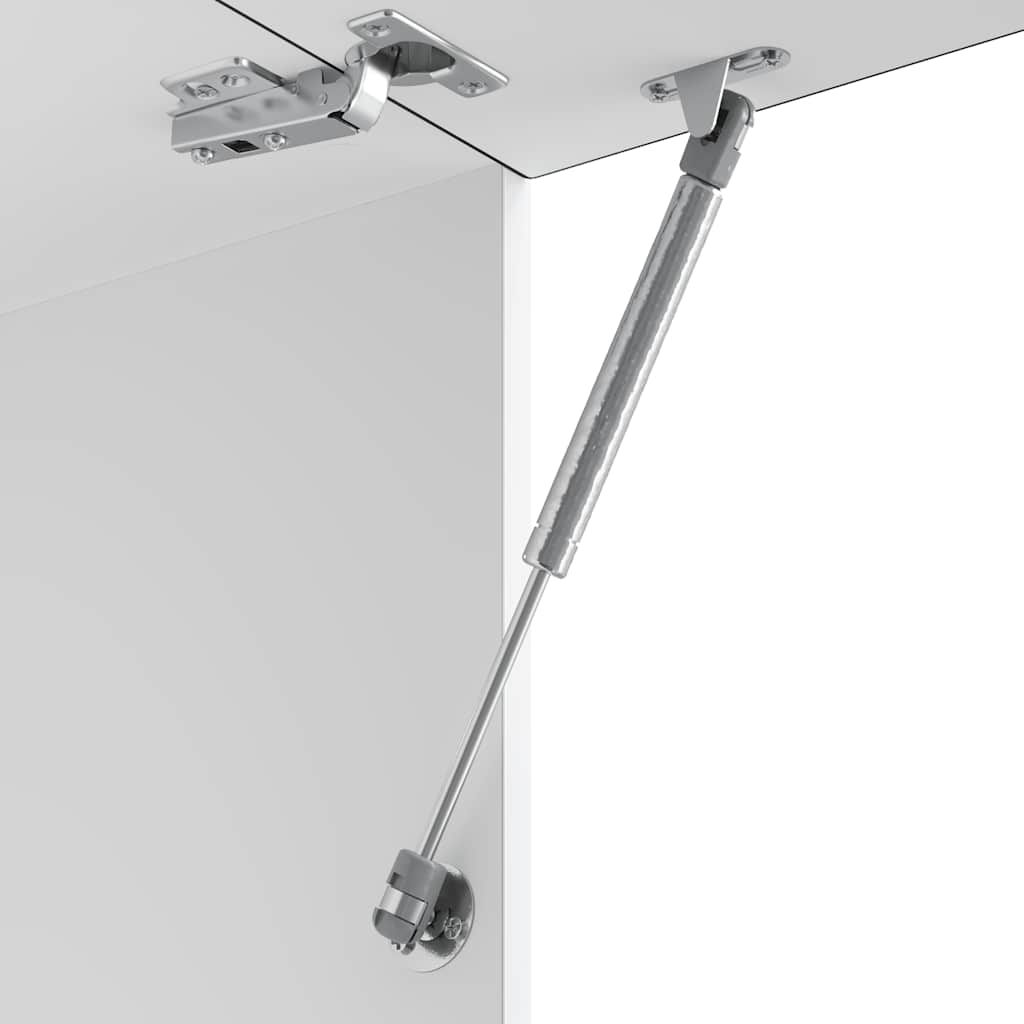 Kitchen Wall Cabinet "Kalmar" Black Engineered Wood