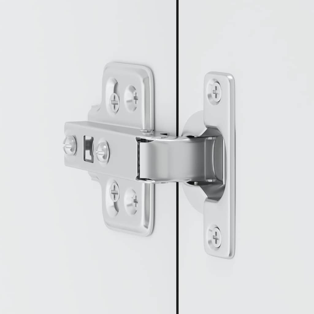 Kitchen Wall Cabinet "Lucca" Black Engineered Wood