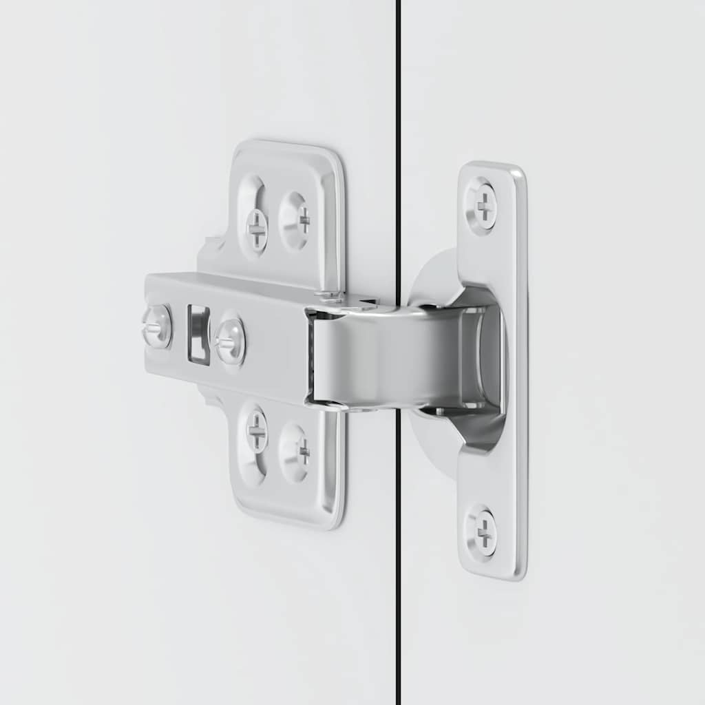 Kitchen Wall Cabinet "Lucca" Black Engineered Wood