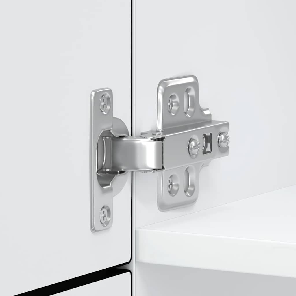 Kitchen Cupboard "Lucca" Black Engineered Wood