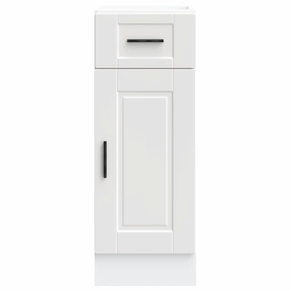 Kitchen Base Cabinet?Porto White Engineered Wood