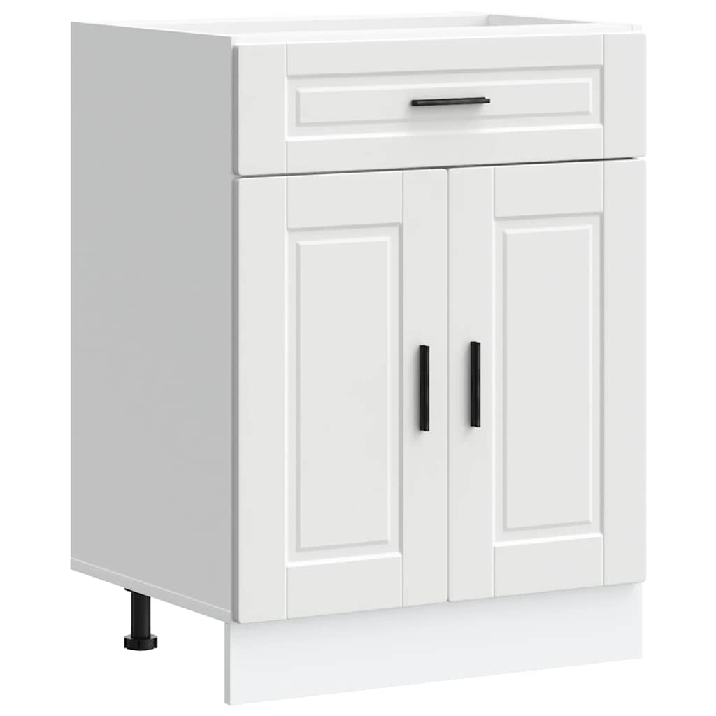 Kitchen Base Cabinet?Porto White Engineered Wood