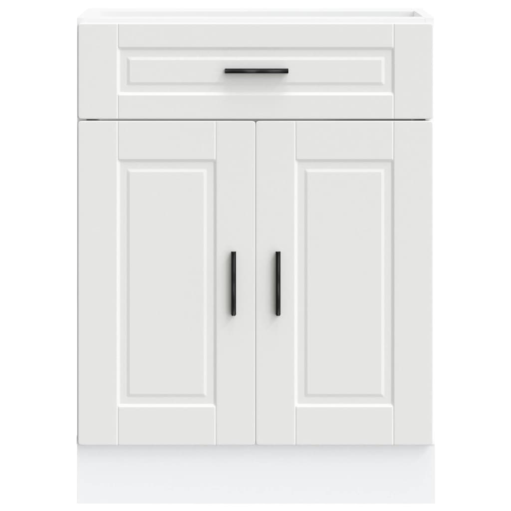 Kitchen Base Cabinet?Porto White Engineered Wood