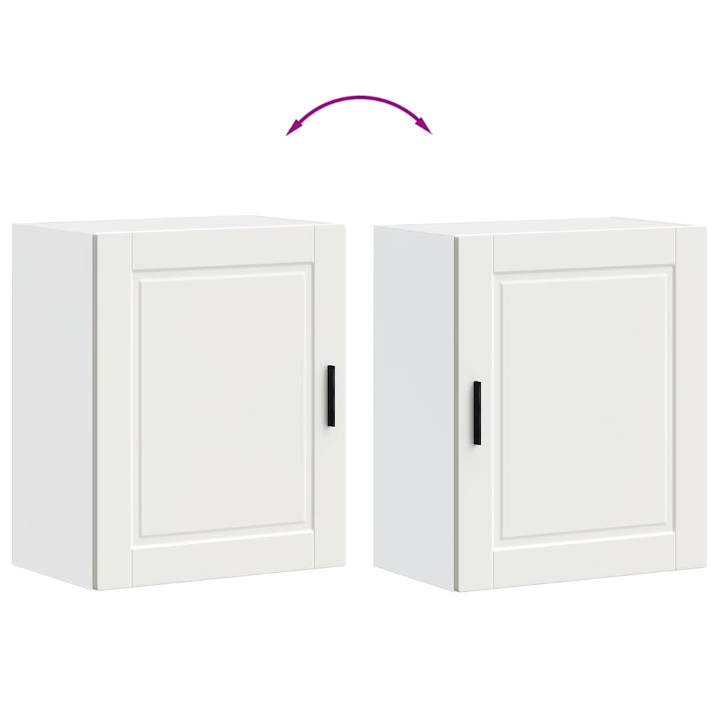 Kitchen Wall Cabinet Porto White Engineered Wood