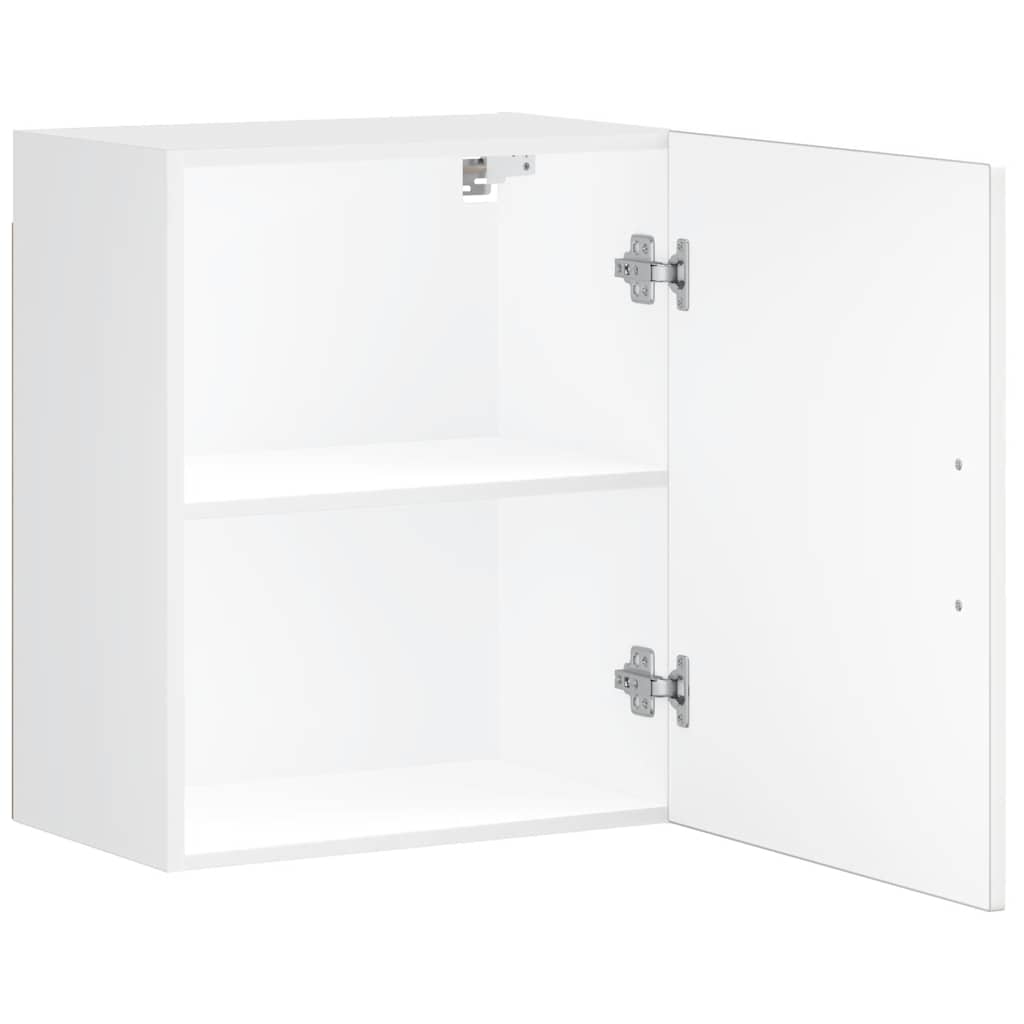 Kitchen Wall Cabinets 2 pcs Porto White Engineered Wood
