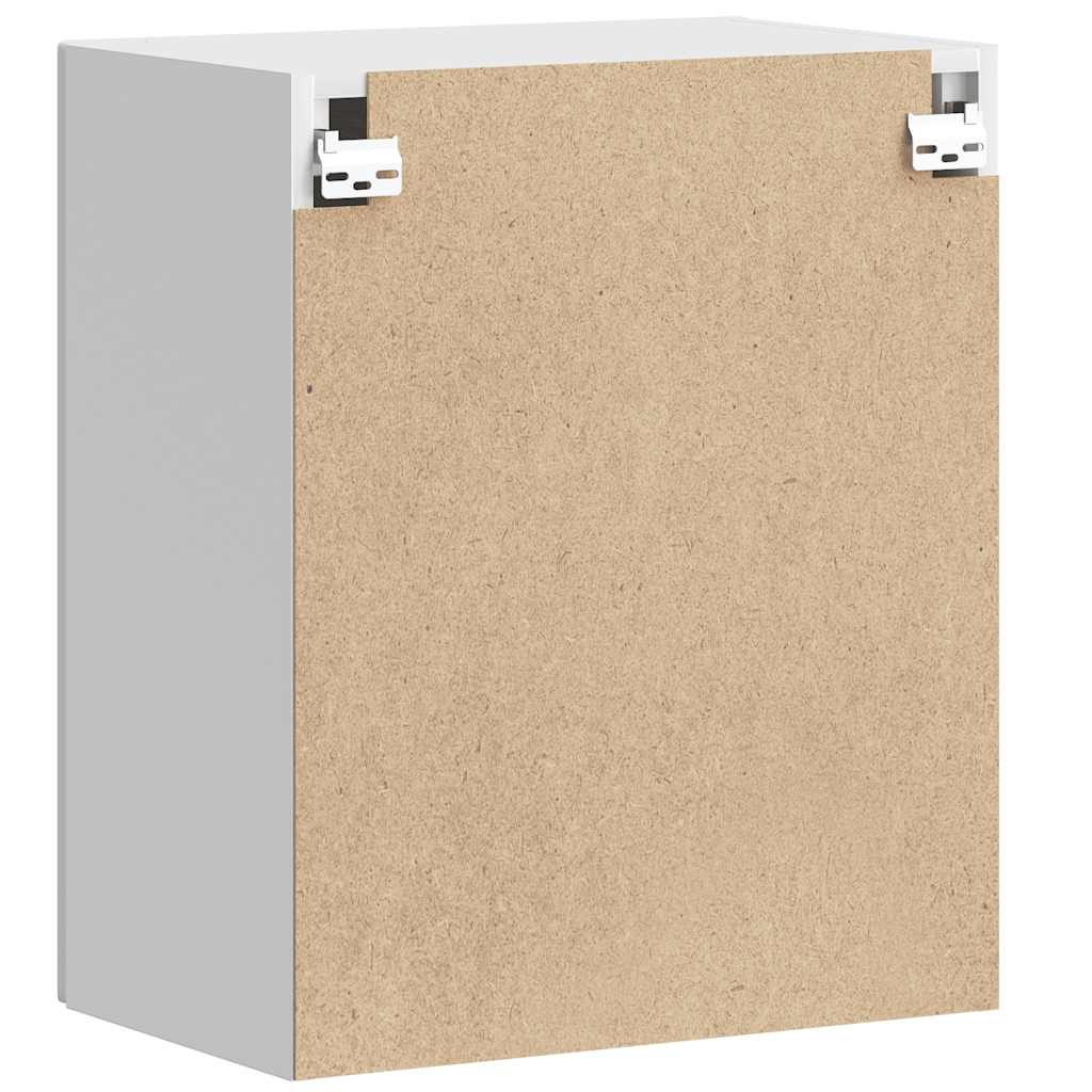 Kitchen Wall Cabinet "Porto" High Gloss White Engineered Wood