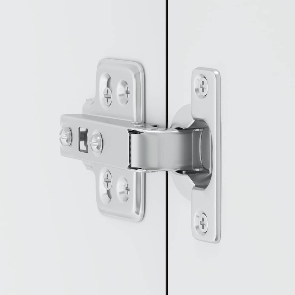 Kitchen Wall Cabinet "Porto" Black Engineered Wood