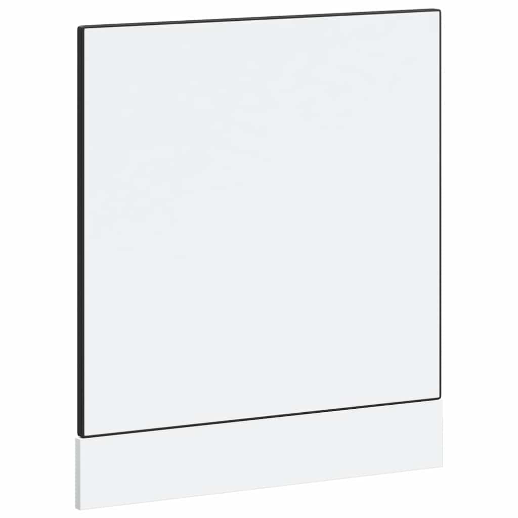 Dishwasher Panel Porto Black 60x1,5x57 cm Engineered Wood