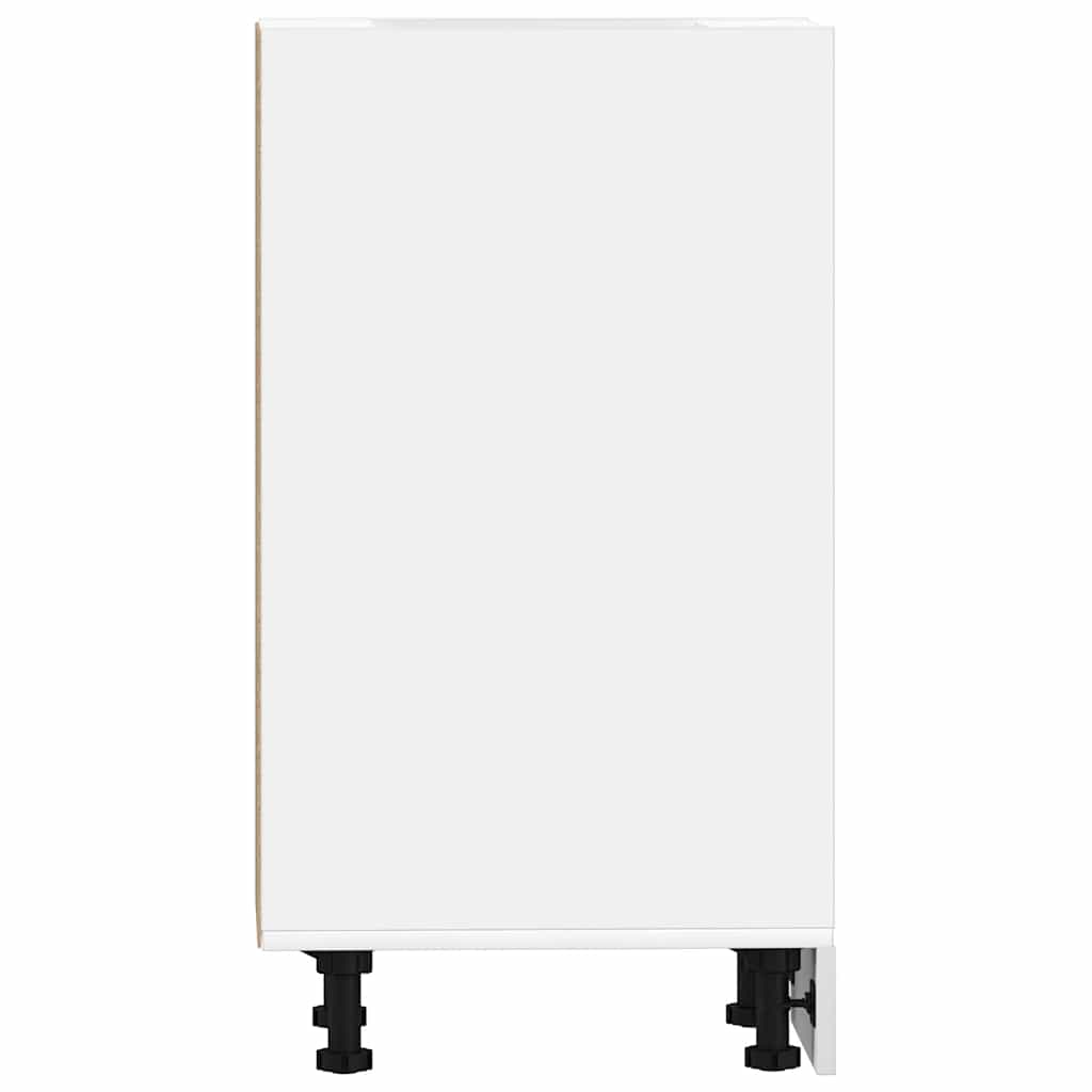 Bottom Cabinet "Riga" White 30x44,5x81,5 cm Engineered Wood