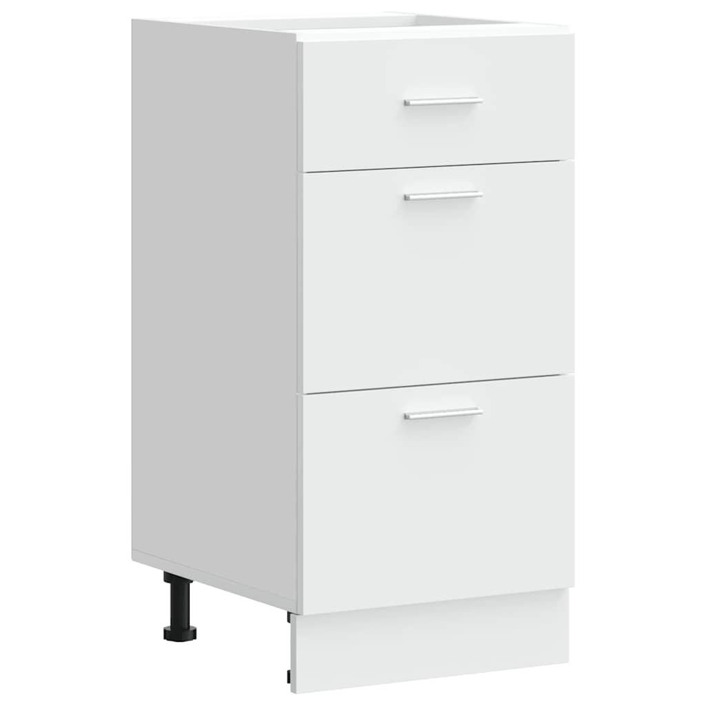 Bottom Cabinet "Lyon" White 40x46x81,5 cm Engineered Wood