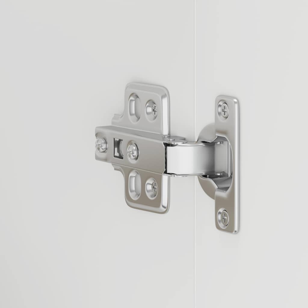 Kitchen Base Cabinet "Kalmar" Black Engineered Wood