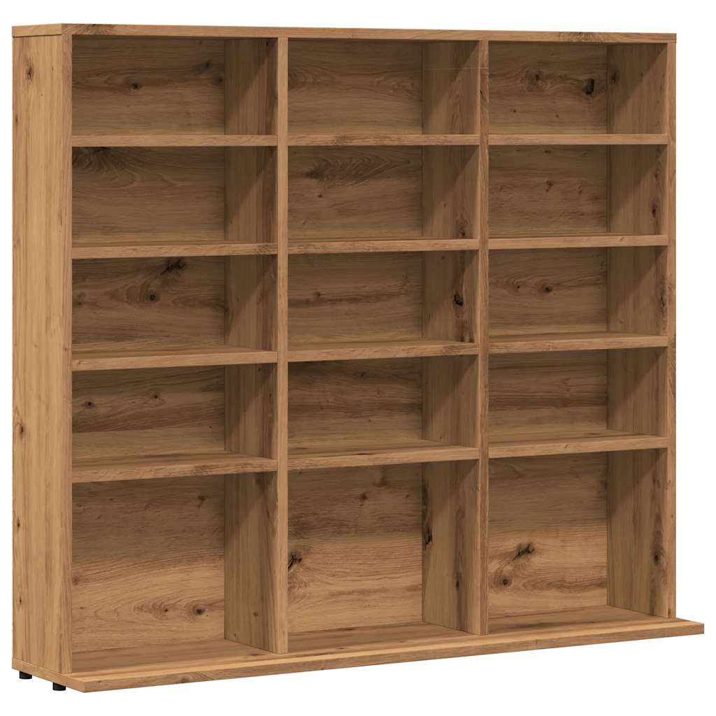 CD Cabinet Artisan Oak 100x23x89.5 cm Engineered Wood